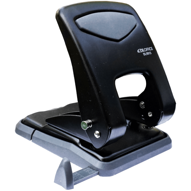 Perforator metalic DL 813, 50 coli, cu două perforații